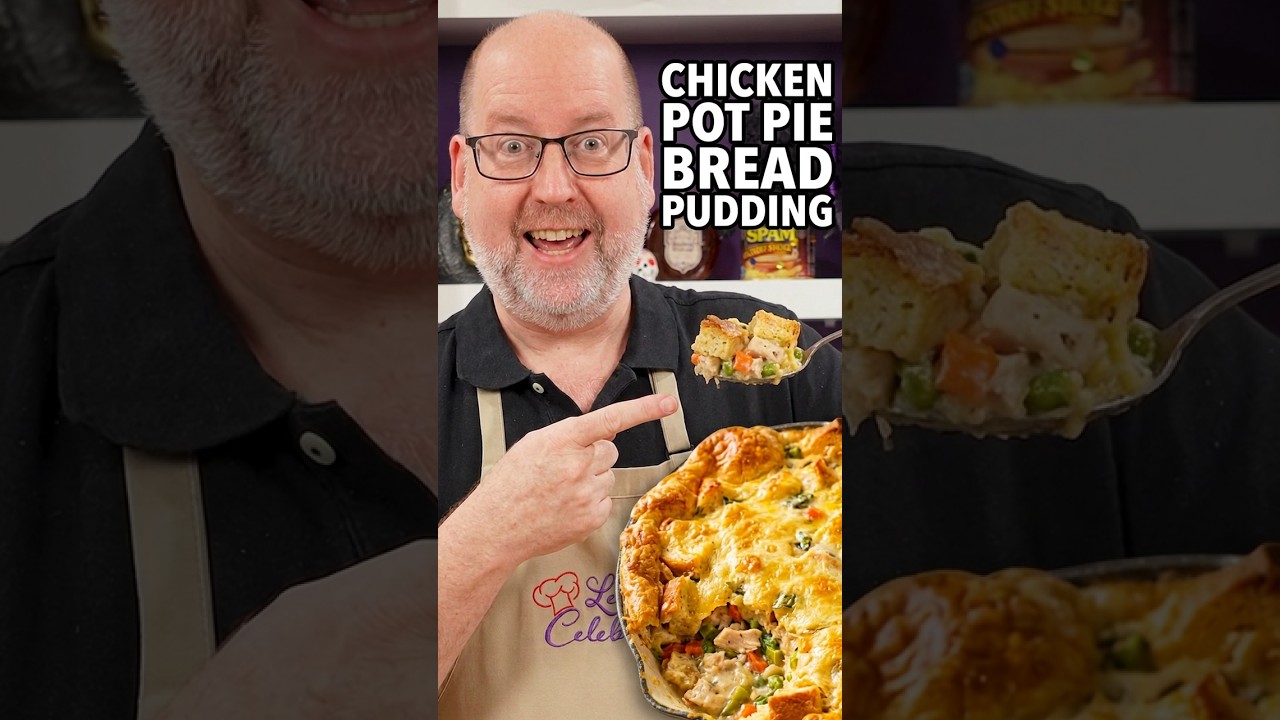 Chicken Pot Pie meets Bread Pudding - you have to try this!