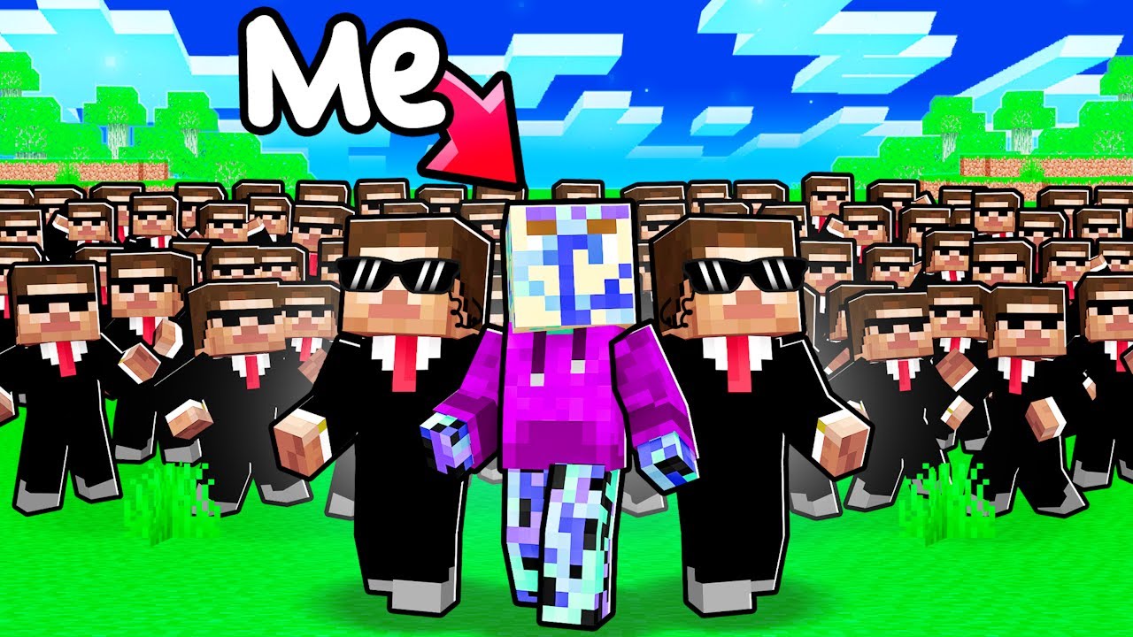 I Hired 100 Minecraft Bodyguards