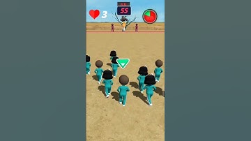 squid game run challenge video || squid game #squidgame #youtubeshorts #shorts #gaming