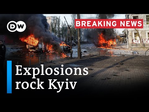 Ukraine war: Explosions rock Ukrainian capital Kyiv and other cities | DW News