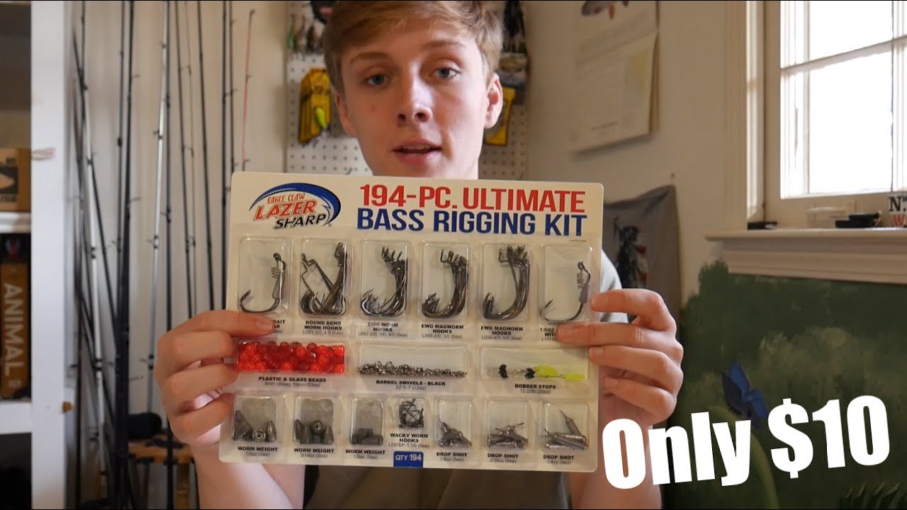 GREAT Deal: Eagle Claw Ultimate Bass Rigging Kit 