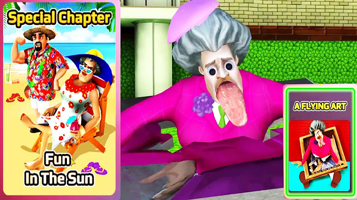 Scary Teacher 3D - New Update  A Flying Art Version 5.11
