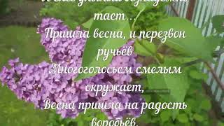 Ирина Расшивалова - "Когда души касается весна…"
