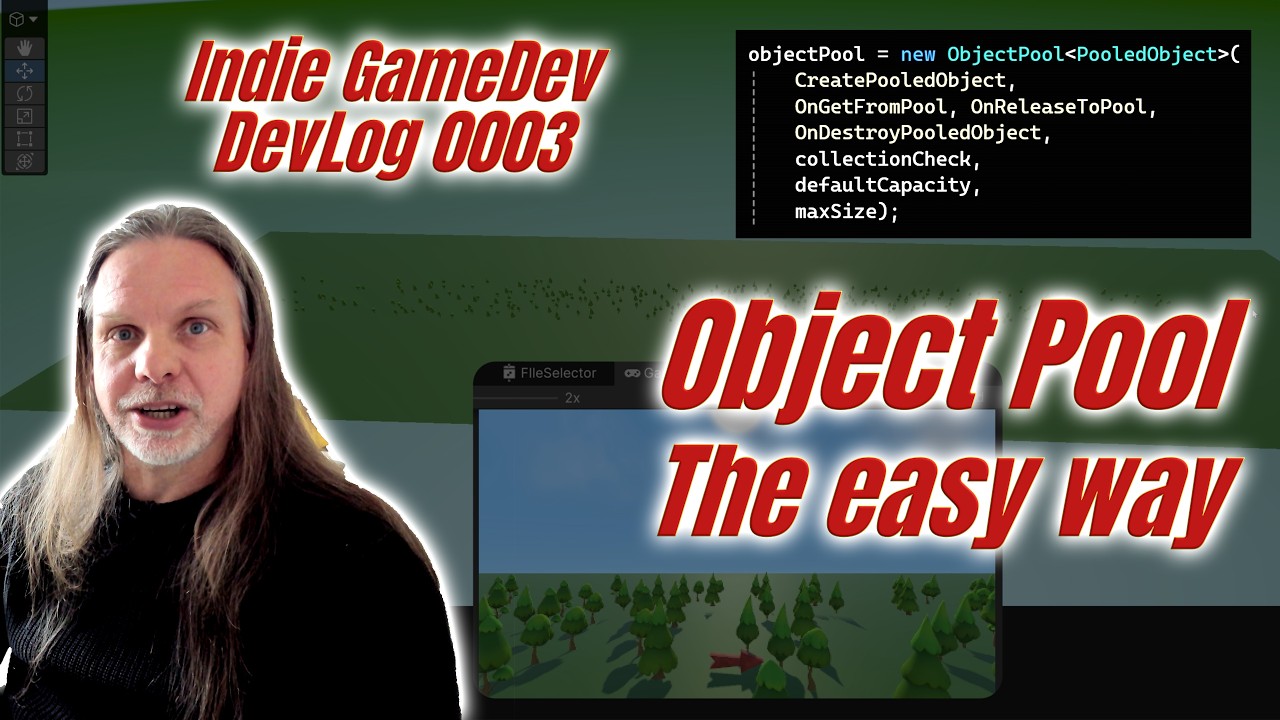 DevLog 3 - Unity Object Pools - The simple way - YouTube