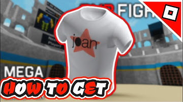 How to get the joan T-shirt in Roblox Mega Noob Simulator