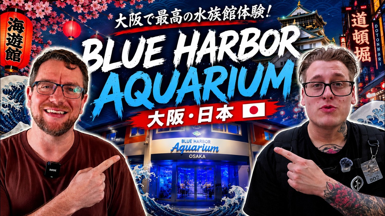Is this Japan’s best aquarium???? Blue Harbor in Osaka
