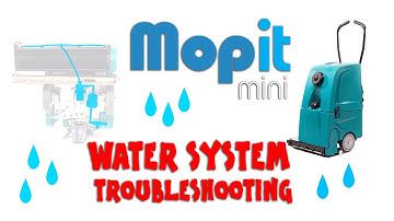 Mopit mini How to troubleshoot or fix the water system