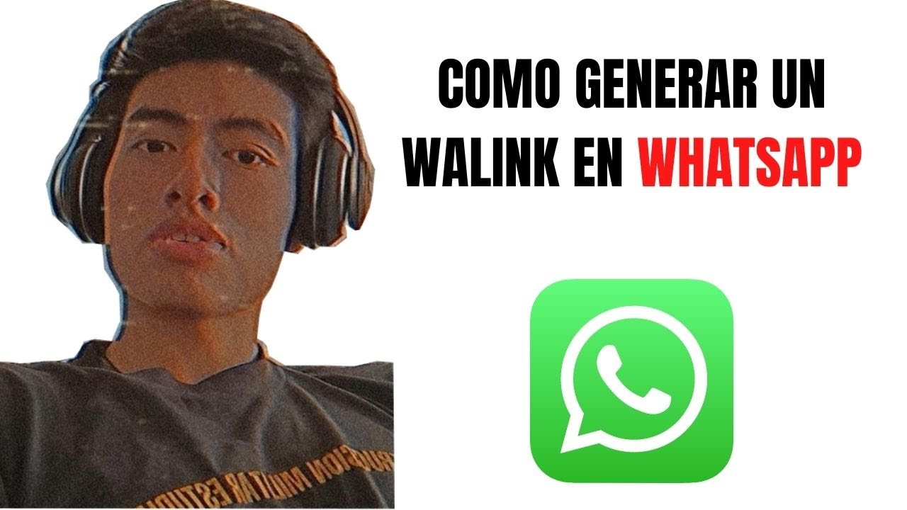 Como generar un walink en WhatsApp - YouTube