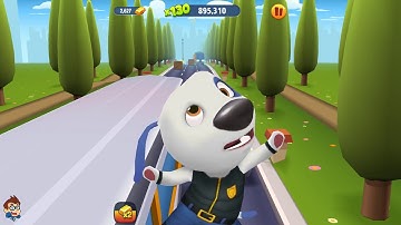 Talking Tom Gold Run New Gameplay Walkthrough Deputy Hank - Part 20