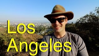Los Angeles - Hollywood Bowl Overlook And Hollywood Sign On Mullholland Drive