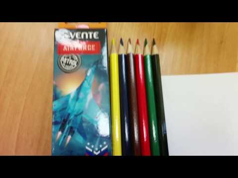Цветные карандаши 6 цв deVENTE 5021008 Air Force