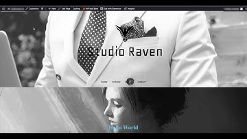 How to make a parallax background in Elementor Free Version