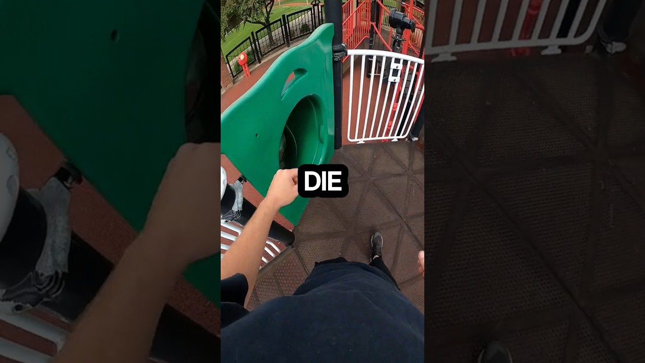 Никогда не приходите и не играйте на этой детской площадке⚠️😨😱