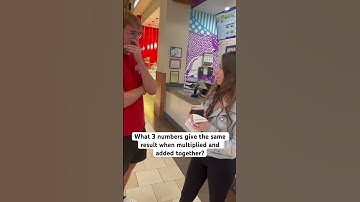 What 3 numbers give the same result when multiplied and added together?