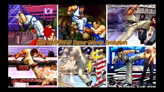 KIM KAPHWAN Super Moves Evolution 1990 To 2023 - Fatal Fury To KOF XV || Taekwondo Master ||