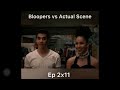 HSMTMTS Bloopers Vs Actual Scene