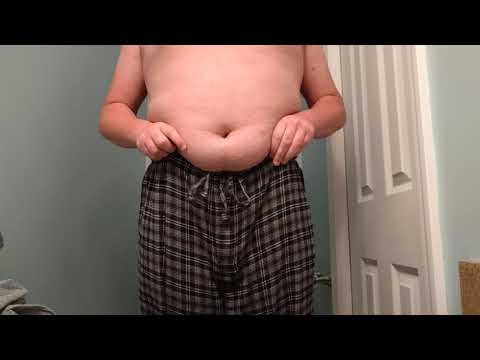 Overstuffed pig belly
