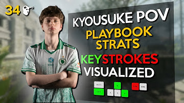 🔥KYOUSUKE POV IN ANCIENT! (KEYSTROKES VISUALIZED) - FACEIT GAMEPLAY | CS2 POV