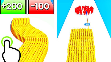 Bullet Run Cube Stack - Crowd Bullet Run - All Levels iOS Android GamePlay #5