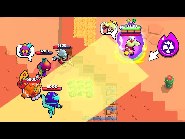 MANDY's HYPERCHARGE: NOOB TEAMS' WORST NIGHTMARE 💀 Brawl Stars 2024 Funny Moments, Fails ep.1439 class=
