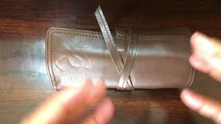 FPR Leather Roll-up Pen Pouch