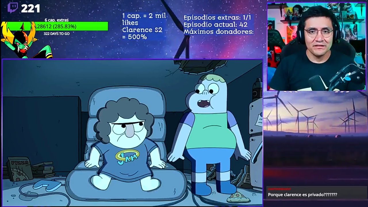 JugandorCriticón Reacciona a Clarence Temporada 1 Capitulo 42/Chalmers Santiago 