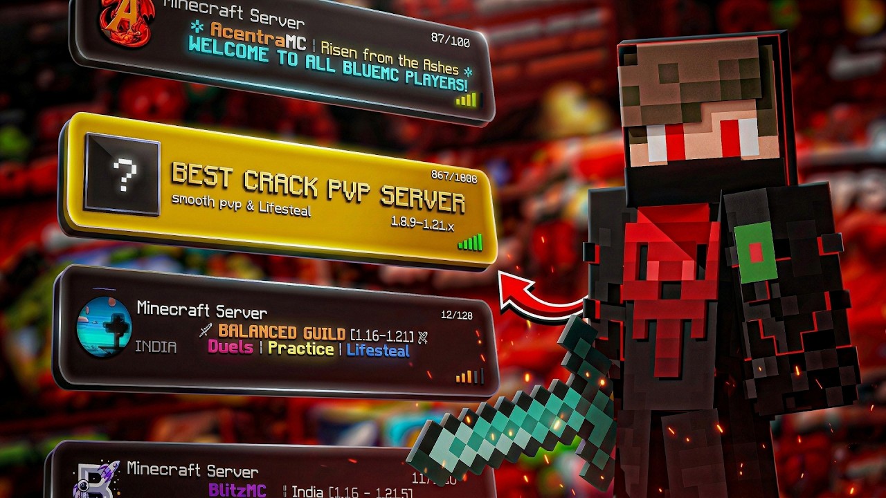 RK'S HOMETOWN New Video: Best Cracked PvP Servers