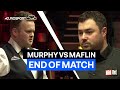 Shaun Murphy joins Mark Selby in last 16 after beating Maflin | Eurosport Snooker