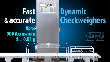 Dynamic checkweigher with magnetoelectric module - Spot