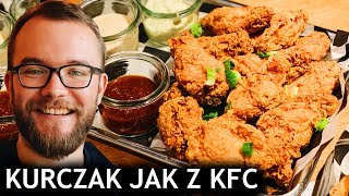 AMERYKAŃSKIE JEDZENIE: KURCZAK jak z KFC (ale lepszy niż w KFC) - Kura (Warszawa) | GASTRO VLOG #290