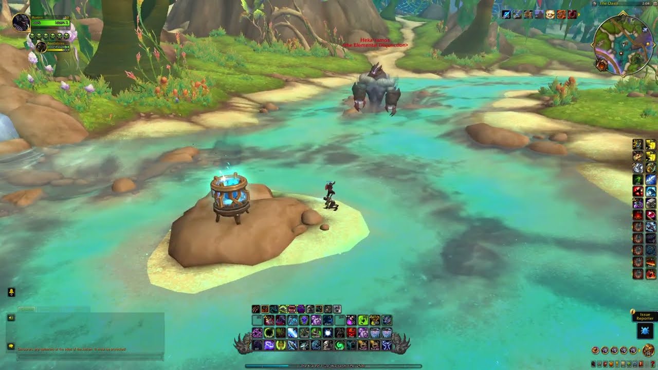 How to summon Heka'tamos, the Elemental Disjunction, WoW TWW K'aresh Rare