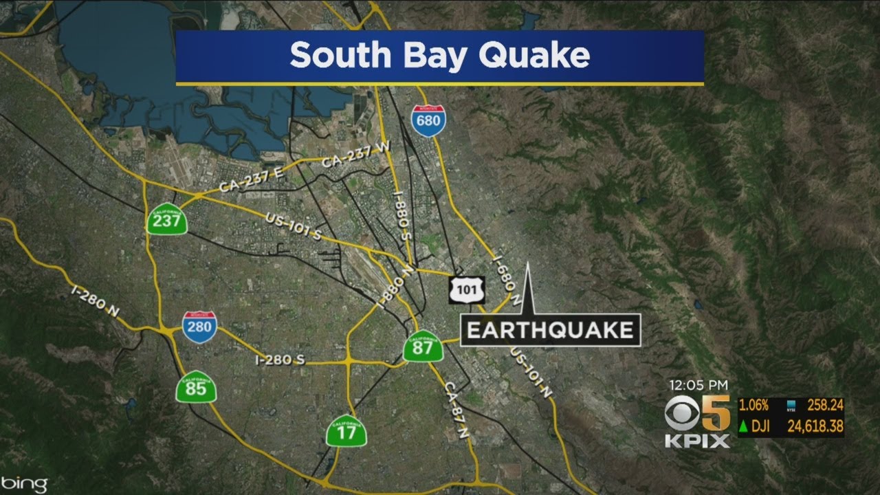 4.5 earthquake shakes Bay Area Monday night