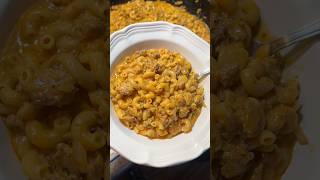 Quick and easy Homemade Hamburger Helper recipe for dinner ✨ #dinnerideas #pasta #easyrecipe