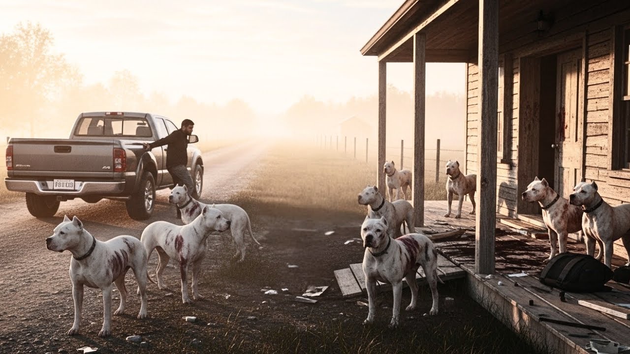 Los Asaltantes Entraron a una Casa en el Campo… y Encontraron 9 Bestias de Guerra