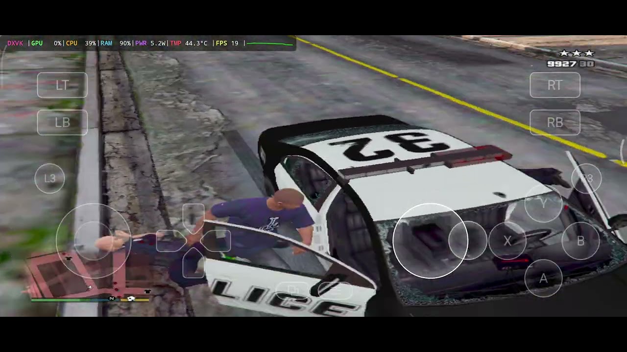 Dimensity 8100 ultra Run GTA 5 Lite on Gamehub (size 7gb) #gamehub #gta5 