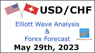 USD CHF Elliott Wave Analysis | Forex Forecast May 29, 2023 | USDCHF Analysis Today