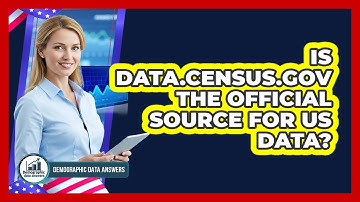 Is Data.census.gov The Official Source For US Data?