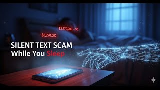 The Silent Text Scam That Empties Your Bank Account While You Sleep 💤🚨