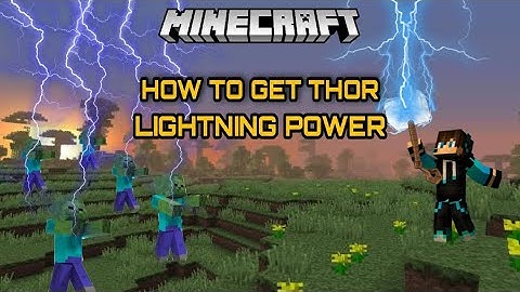How to get HEROBRINE lightning power in Minecraft with command block|no mods|mcpe|