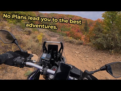 Finding An Amazing Off Road Trail On My Tenere 700 With No Planning