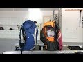 Zpacks Arc Haul vs Osprey Exos 58