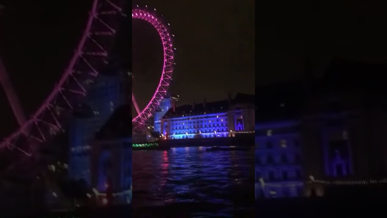 London boat party views