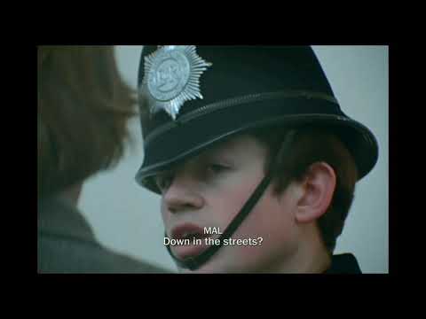 The Beatles Police stopping the Rooftop Concert scenes