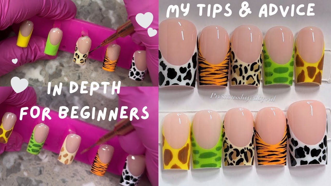 Press on nails for beginners | How to make press on nails IN DEPTH | Press on nails business