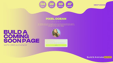 How To Build This Coming Soon Page In WordPress with Breakdance