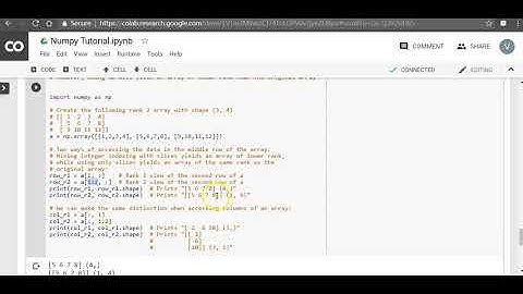 5  Mixing Integer Indexing And Slice Indexing