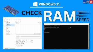 How to Check RAM Speed on Windows 11? | Command Prompt and Task Manager