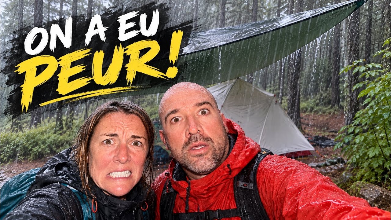 LA MÉTÉO SE DÉCHAÎNE. Canot-camping / Rivière Dumoine (4 de 6)