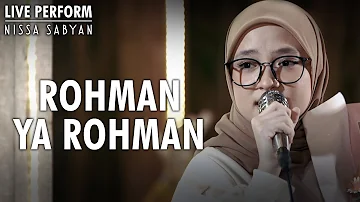 ROHMAN YA ROHMAN - NISSA SABYAN (Live intimate Acoustic)