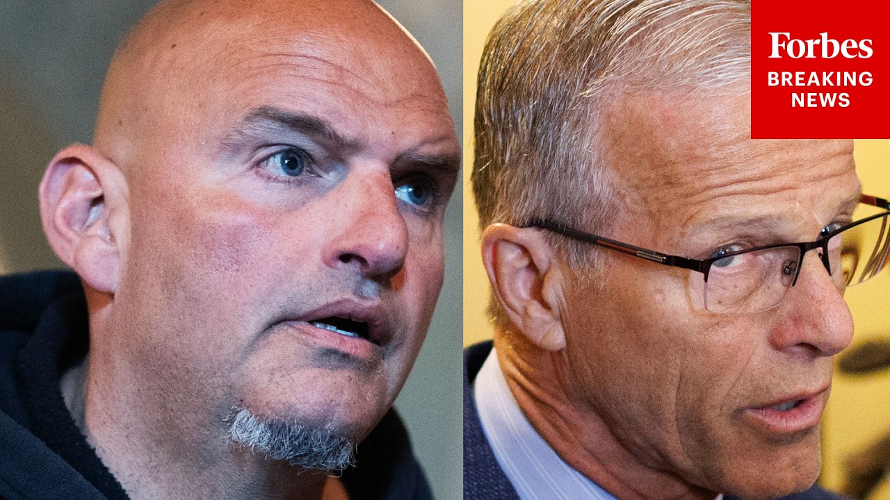 BREAKING NEWS: John Thune Asked About John Fetterman's Possible Switch To The Republican Party 